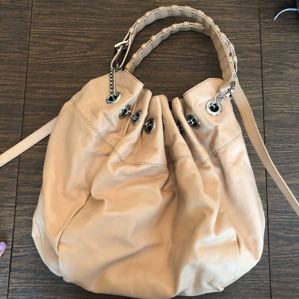 Pour La Victoire Leather Hobo Bag